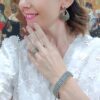 PENDIENTES PLATA Y MARQUESITAS - Imagen 2