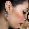 PENDIENTES TREPADORES PLATA Y PERLAS